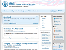 Tablet Screenshot of ao2.it
